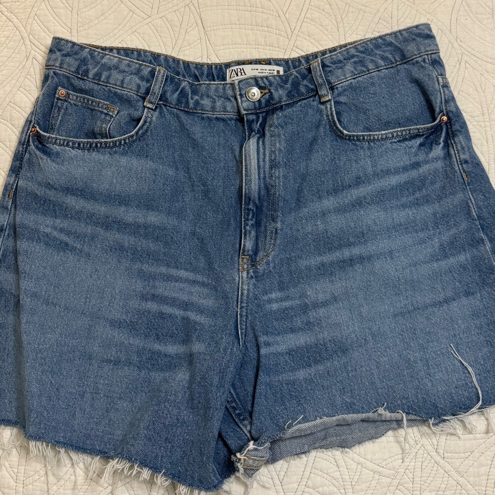 ZARA Jean Shorts